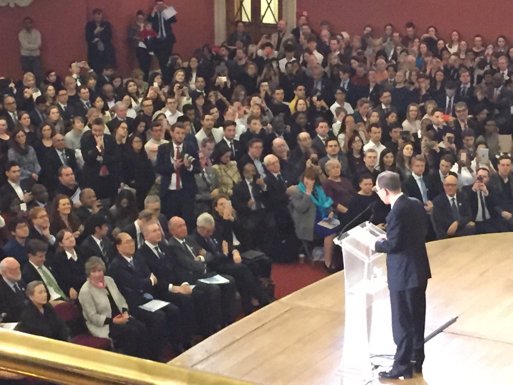 IMOHQ's tweet image. Ban Ki-moon emphasises prevention in global crises. Watch IMO's videos on the migrant crisis bit.ly/1XRUDQm