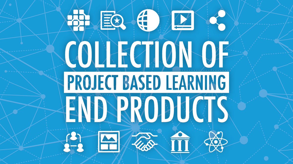 coolcatteacher's tweet photo. AWESOME LIST: A Collection of Project Based Learning End Products https://t.co/Epwt8hdZ6z @learninginhand #pblchat https://t.co/8BK1h1cQMq