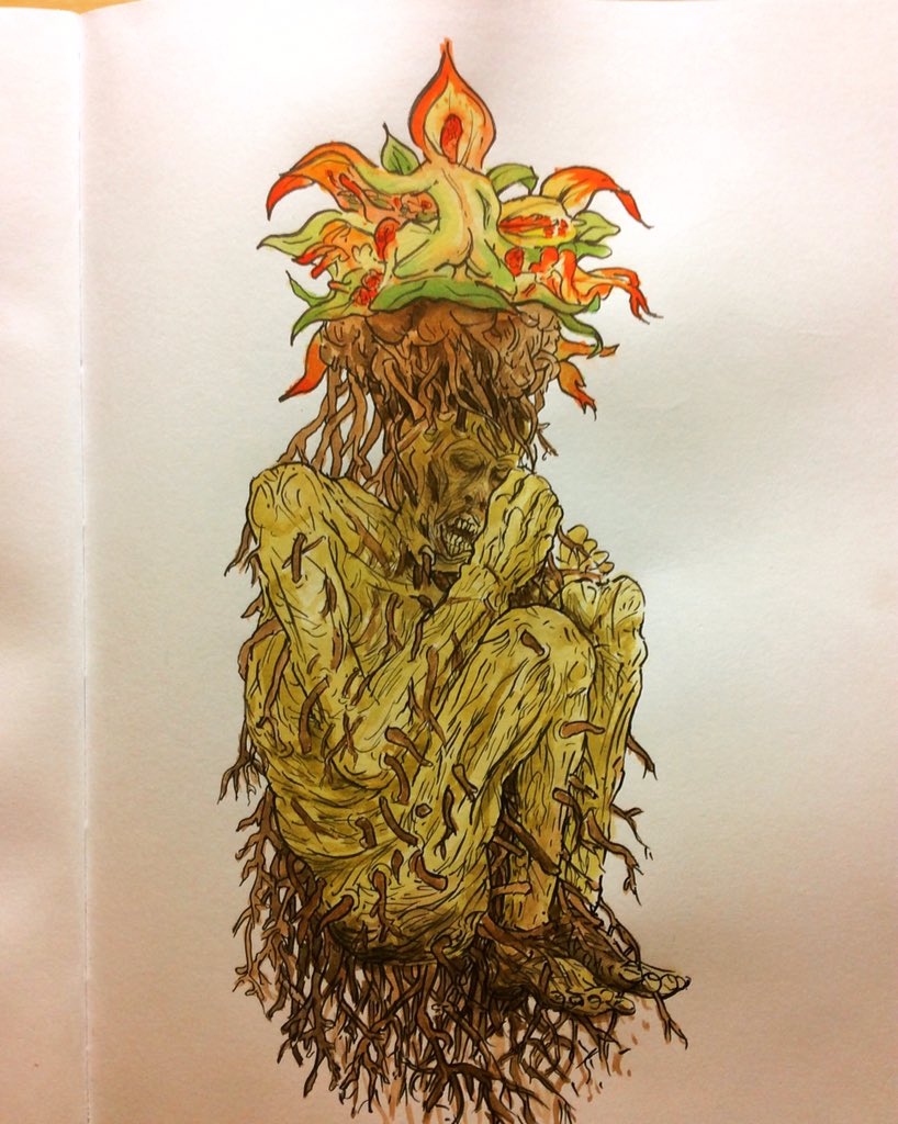 Sketches for upcoming project #WIP #illustration #leuchtturm1917 #sketch