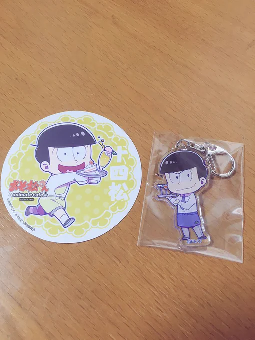 おそ松キッチンカー行ってきた!神引きした…((((;゜Д゜)))) 