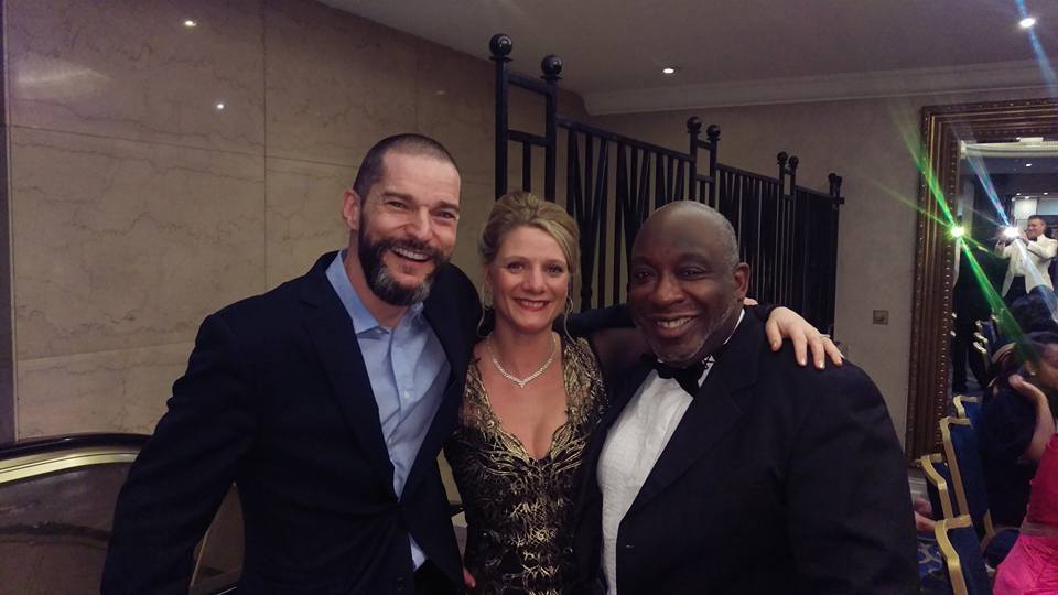with Fred <a href="/fredsirieix1/">Fred Sirieix</a> and Ron of A Star Foundation @Astarleague at <a href="/Floydmayweather/">Floyd Mayweather</a> gala.