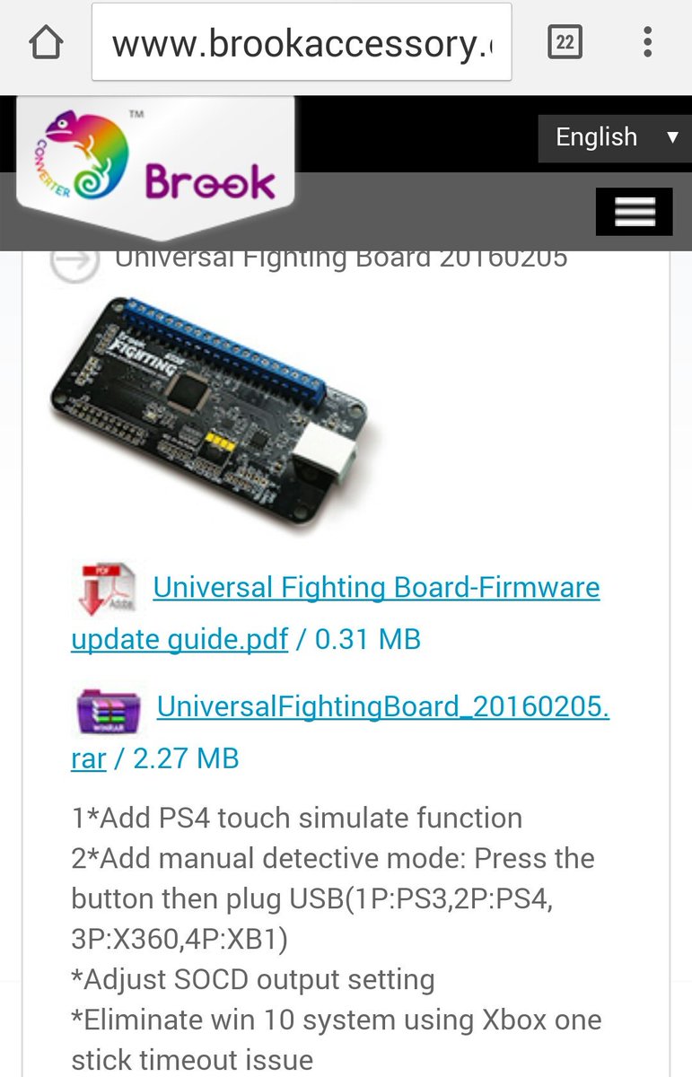 tsongihy's tweet photo. Great News...
Brook released a version to add and fix on Universal Fighting Board.. https://t.co/3H3cTfTbX4