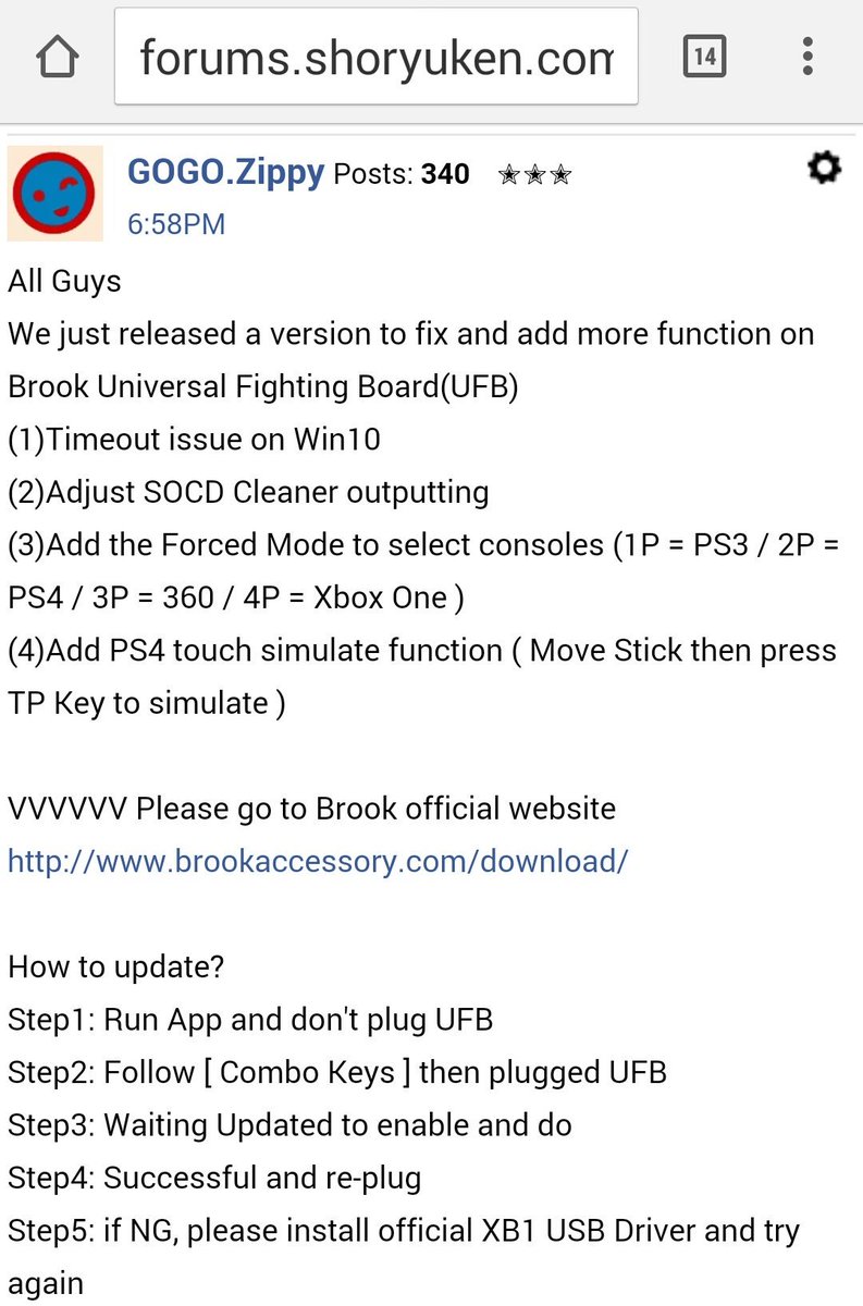 tsongihy's tweet photo. Great News...
Brook released a version to add and fix on Universal Fighting Board.. https://t.co/3H3cTfTbX4