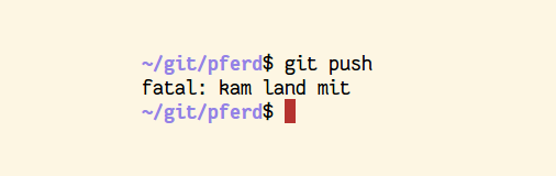 losso3000's tweet photo. Abt. git-Fehlermeldungen, mit denen man nicht rechnet #git #fail #megafail https://t.co/IEio8CQioO