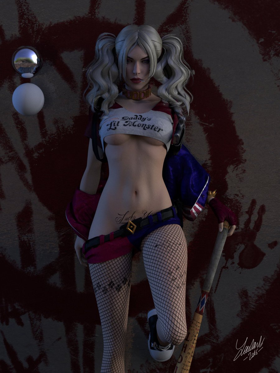 Level_Art's tweet photo. New CG MODEL - Harley Quinn #HarleyQuinn #SuicideSquad #Levelart by #NoelCaizergues #CGModel https://t.co/9R51xUIJEy https://t.co/2ffEs05s2Y