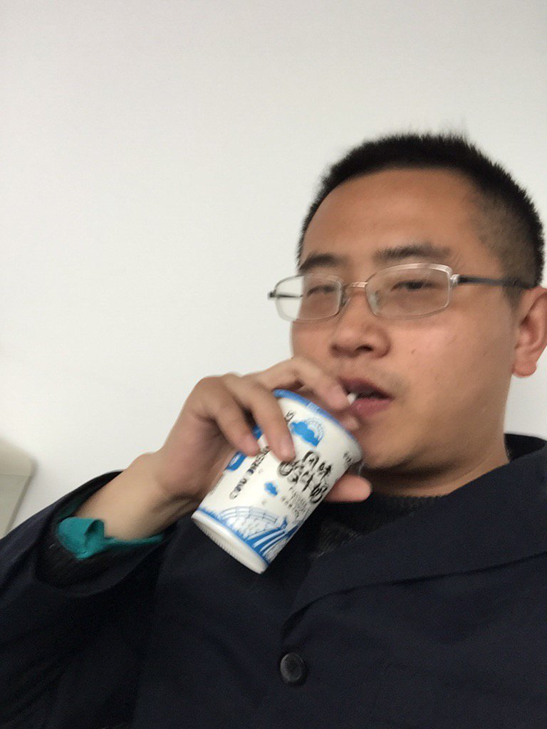 JamesCageWhite's tweet photo. Drinking milk,thinking girlfriend https://t.co/KdFDgffIi0
