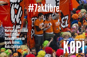 EleakMugimendua's tweet photo. Hoy fiesta de presentación oficial de @LibreBerlin y mañana charla de #7akLibre Elkartasunetik konpromisora! https://t.co/MSBft6Jgzn
