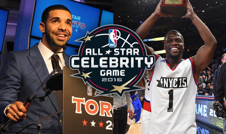 smashboxpress's tweet photo. @Drake @KevinHart4real coach NBA All-Star #Celebrity Game  #Canada vs. #USA
https://t.co/oCYWugM9da @realtvfilms https://t.co/i18lfAIYNg