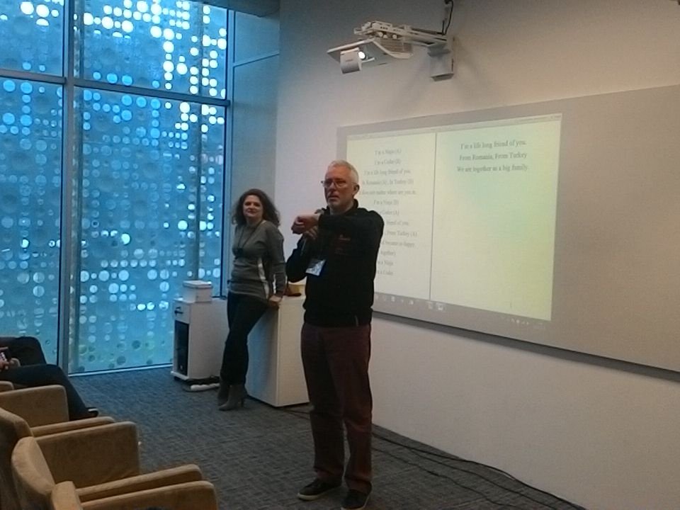 CoderdojoTurkey's tweet image. #coderdojo #codecamping #coderdojoturkiye #coderdojoromania Patrick is speaking now