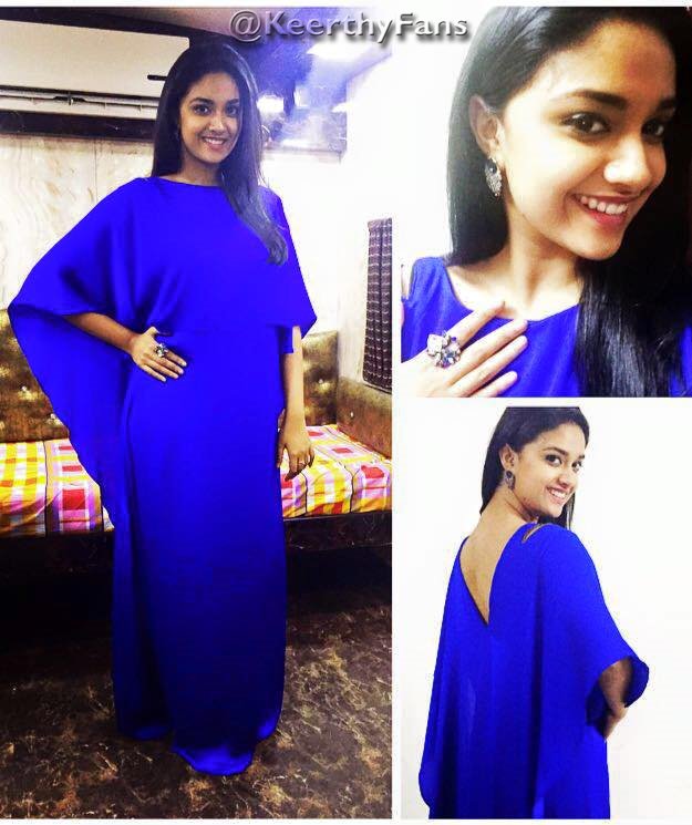 KeerthyFans's tweet photo. When #KeerthySuresh was dressed for the show #SimplyKhushbu in a #NaziaSyed Accessories 😍😍😍😍😍 @KeerthyOfficial https://t.co/O1digGjXzp