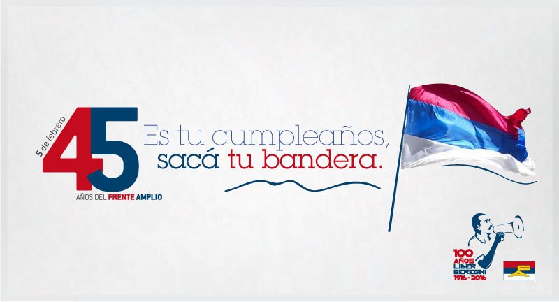 ¡Muy felices 45 años! Mucho recorrido, mucho construido! Queda mucho por seguir avanzando, pero queda menos