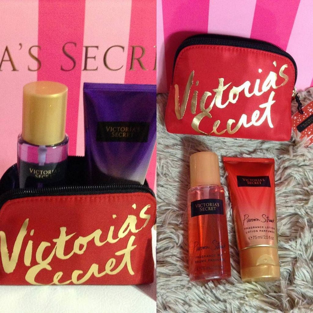 #kit #victoriassecret
Perfume y crema #PassionStruck  de 75ml c/u
$450 REBAJADAS de $480 también disponible en arom…