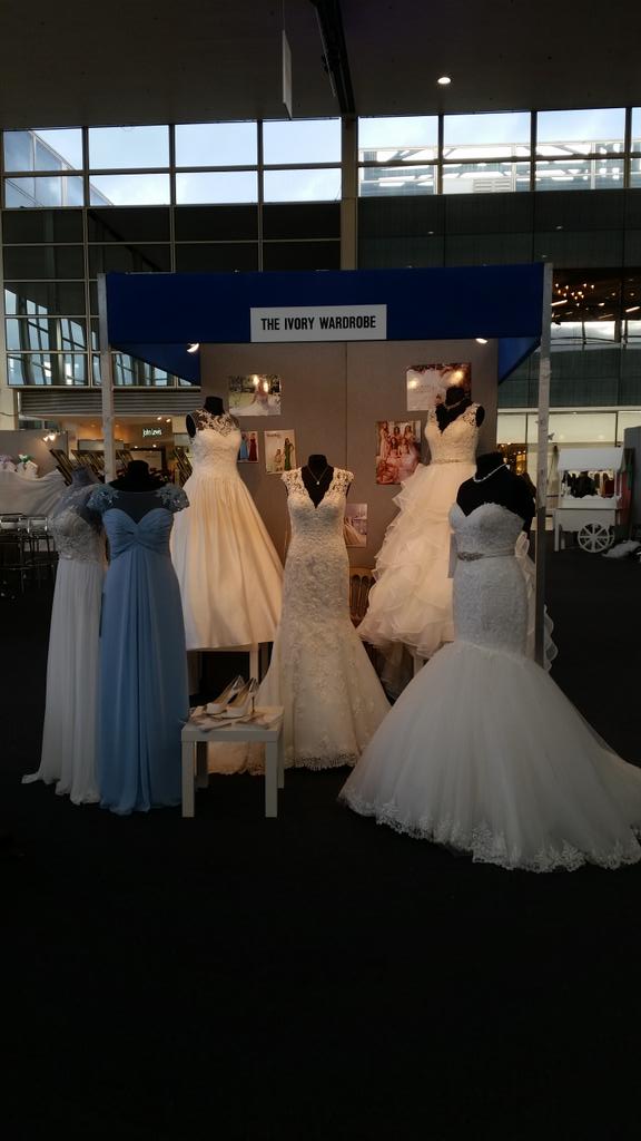 Bridal stand at CMK Wedding Show #wedding <a href="/maggiesottero/">Maggie Sottero Designs</a> @morileebridal