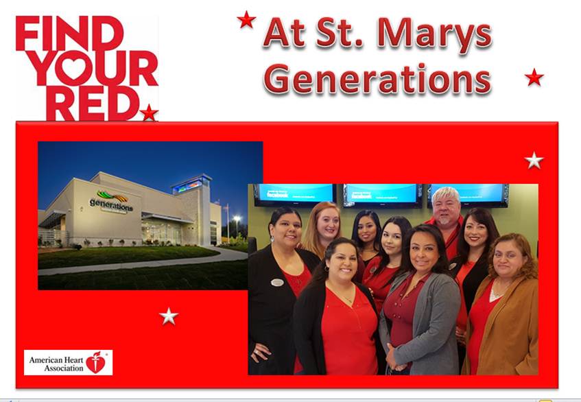 AHarrisGR's tweet photo. Our awesome St. Marys team supporting #WearRedDay! @American_Heart @AHASanAntonio #GoRedSA #AmericanHeartMonth https://t.co/fgIkZVSYGJ