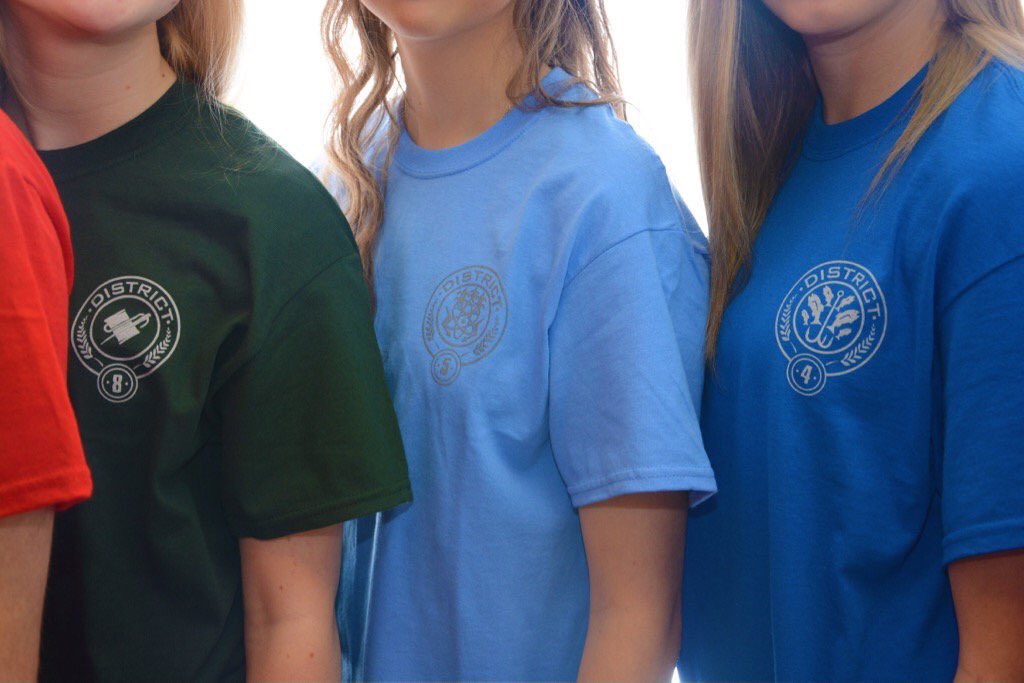 TIGERPALOOZA's tweet photo. All 12 District shirts are here!!! Come to room 413 to get yours 🏹 $10!!! https://t.co/vos9KCT589