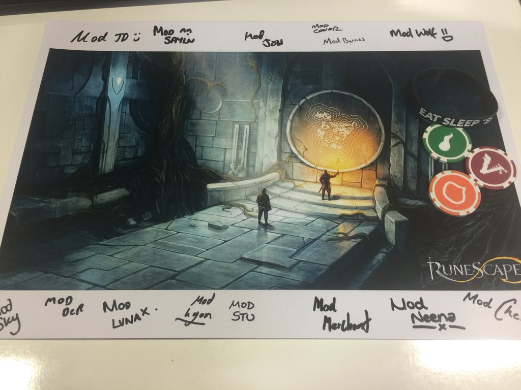 JagexChelle's tweet image. Here's a little giveaway for you all! Fav &amp;amp; retweet &amp;amp; I will pick a winner randomly Tuesday! #RuneScape #Giveaway