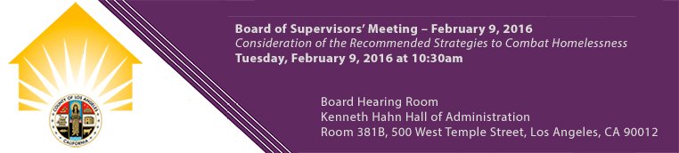 On Tuesday, the Board will vote on far-reaching #homeless strategies. Read the report: 1.usa.gov/20LPsDc