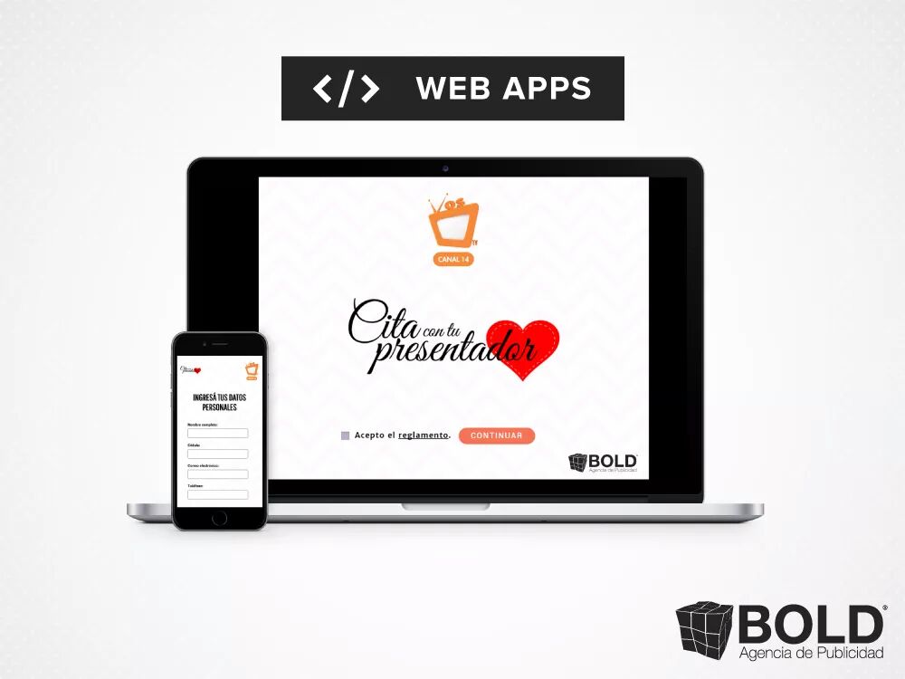 Bold_Publicidad's tweet image. Cliente: @VOSTV  TV - Canal 14
bit.ly/1S5k8xI info@boldnicaragua.com
Tel. 2266-7636
#BoldApps