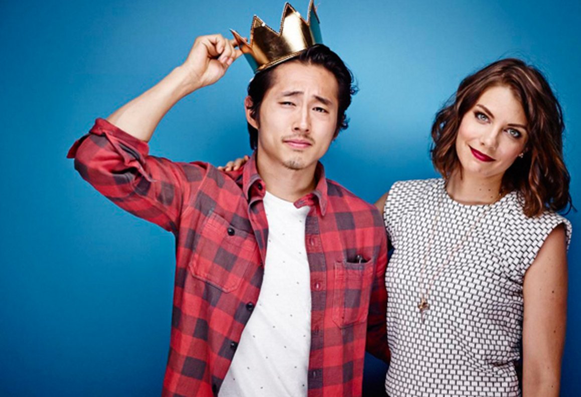 DaltonRoss's tweet photo. .@LaurenCohan previews the big Maggie-Glenn reunion on @WalkingDead_AMC. #TWDscoops https://t.co/qSARlFujnO https://t.co/SzbTXQxGW9