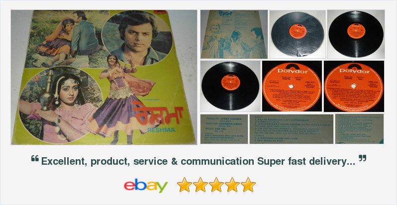 BhangraVinyls's tweet photo. #Reshma (1980) - BID NOW #LP #Vinyl #Record #Bhangra #Punjabi #Bollywood #VedPal #AshaBhosle https://t.co/zxRRNU8Lc5 https://t.co/KFw7z7RzGe