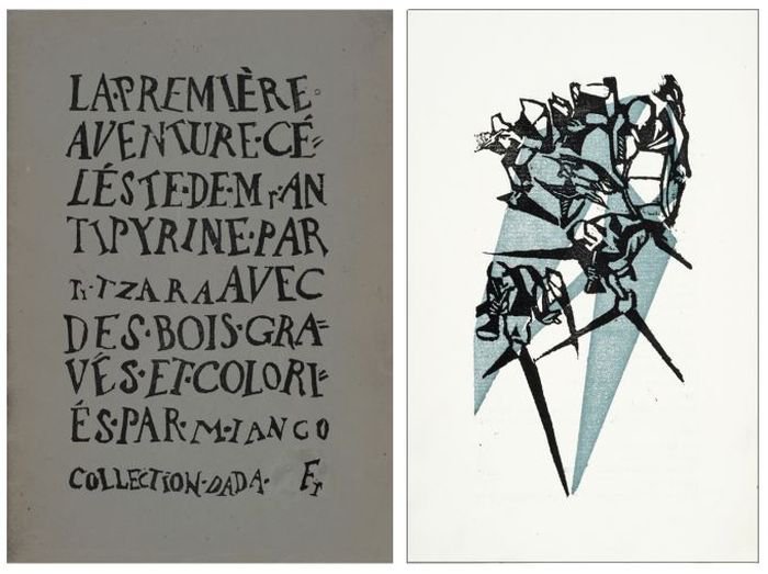 RareBooksDigest's tweet image. rarebooksdigest.com/2016/02/05/dad…  Dada movement celebrates its 100 yr bday February 5th (today), 2016 at the Cabaret Voltaire