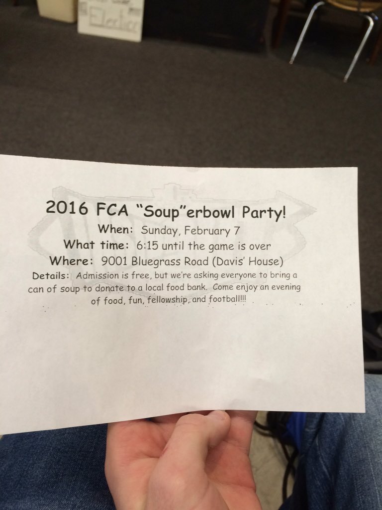 SDaffer's tweet image. FCA super bowl party!!!!