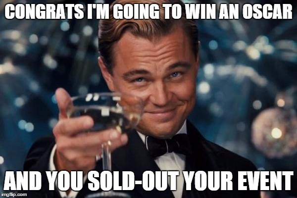 EvoleroTalk's tweet photo. Is your event website going to win an #Oscar? https://t.co/Ba57JmR1mE  #eventmarketing #eventwebsites https://t.co/m9l2hQCe2u
