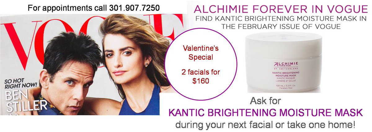 DavidGreenMD's tweet photo. You need this with your next facial! 
As seen on page 120 of this month's #VOGUE 
#AlchimieForever #BrightIdea https://t.co/DxOintAeHo