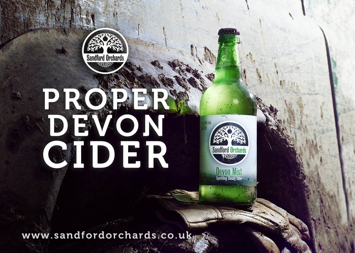 sandfordorchard's tweet photo. #DevonMist #ProperDevon #Cider https://t.co/ZLqaNKYAnR