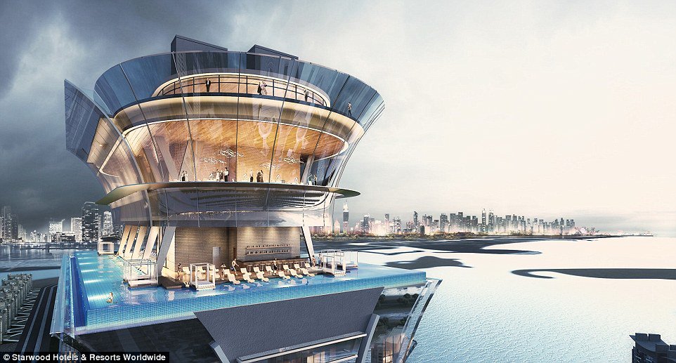 Swimming in the Sky! New Hotel has plans for infinity pool 700 ft above ground level dailymail.co.uk/travel/travel_…