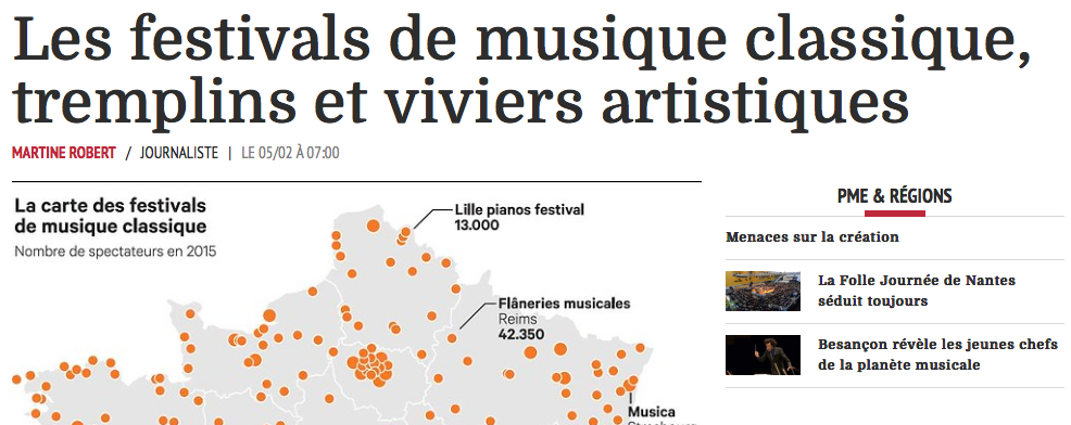 Et merci à tous ceux qui font vivre ces magnifiques festivals! lesechos.fr/journal2016020…