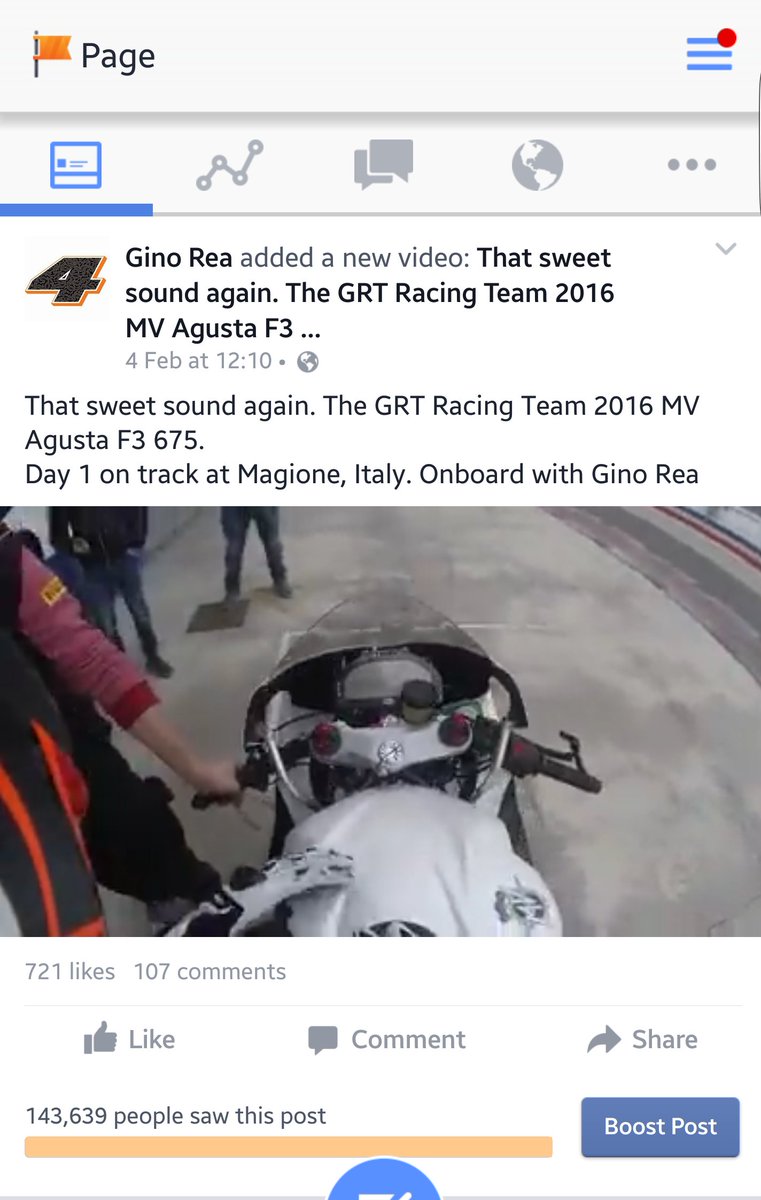 GinoRea's tweet photo. If you haven't seen/heard the @GRTRacingTeam MV F3 675 yet, head over to https://t.co/w5DlN7nQob for onboard video! https://t.co/2v1bAVvy4e