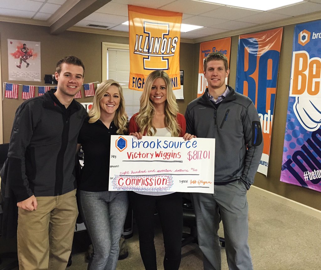 Brooksource_LOU's tweet image. Congrats to Victoria for hitting commission! We don&apos;t call you Victory for nothin! #bestrong2016 #bebrooksource