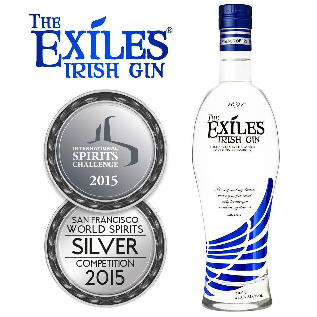 TheExilesGin's tweet photo. Try our award-winning Irish gin, with free shipping from Amazon! https://t.co/bg75I5wi1a https://t.co/MxfaBxGASk