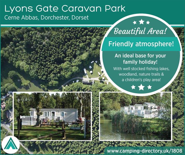 Camping_Direct's tweet photo. #LyonsGate is a tranquil #holiday park set in the beautiful county of #Dorset.
https://t.co/d39chLYJI2
#Campsite #UK https://t.co/aslAoGdFes
