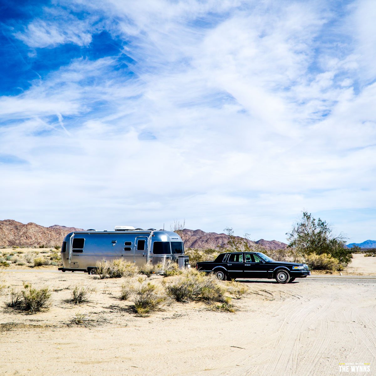 the_wynns's tweet photo. Now this isn't an Airstream combo you see everyday! Spotted these guys at #JoshuaTree and had to chat. #LiveRiveted https://t.co/EQDxEvD76W
