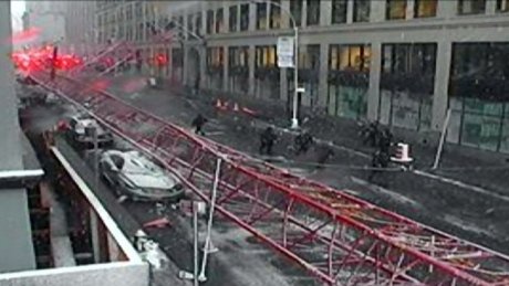CBCNews's tweet photo. 2 patients being evaluated at NYC crane collapse scene https://t.co/6s0vO2fb5b https://t.co/SMdbplyj3z
