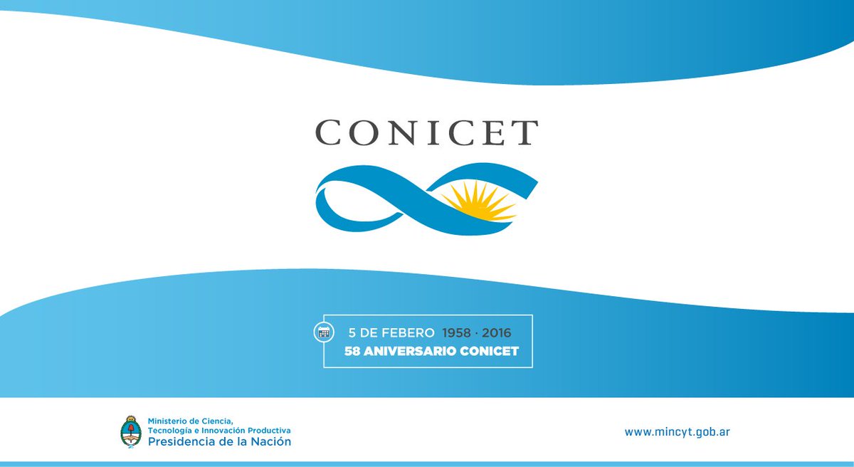 Sigamos apostando a la investigación para continuar el camino del desarrollo del país. ¡Feliz #AniversarioCONICET!