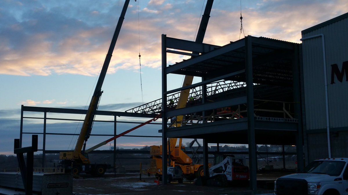 maysaarena's tweet photo. #MaysaExpansionProject coming together. More pictures from inside later today #Rolac https://t.co/dIVdhpQlEX
