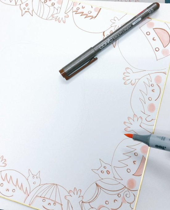 コピック色紙のtwitterイラスト検索結果 古い順