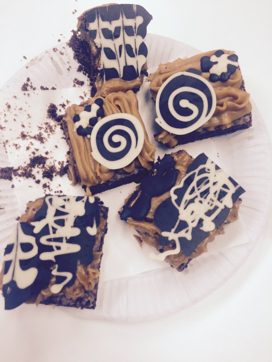 Revealing our #bakeoff part 2 winner.. Congrats Peter for the most delicious, creative and well presented brownie 👌