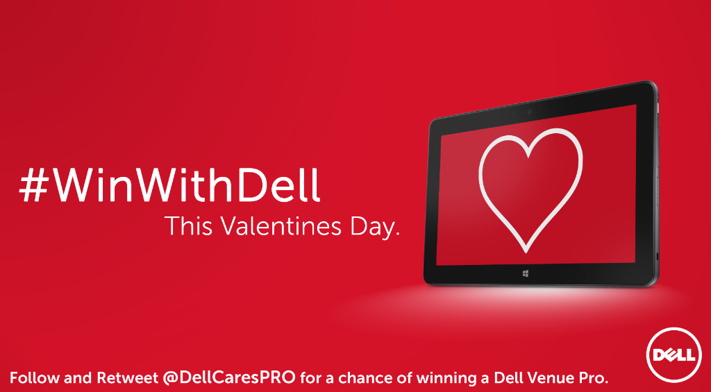 Blondedee30's tweet photo. β@DellCaresPRO: UK ONLY Follow & RT for a chance to #winwithdell a Dell Venue 11 Pro for your #Valentine. β€οΈ πΉπΉ https://t.co/rSDzoBkUqBβ