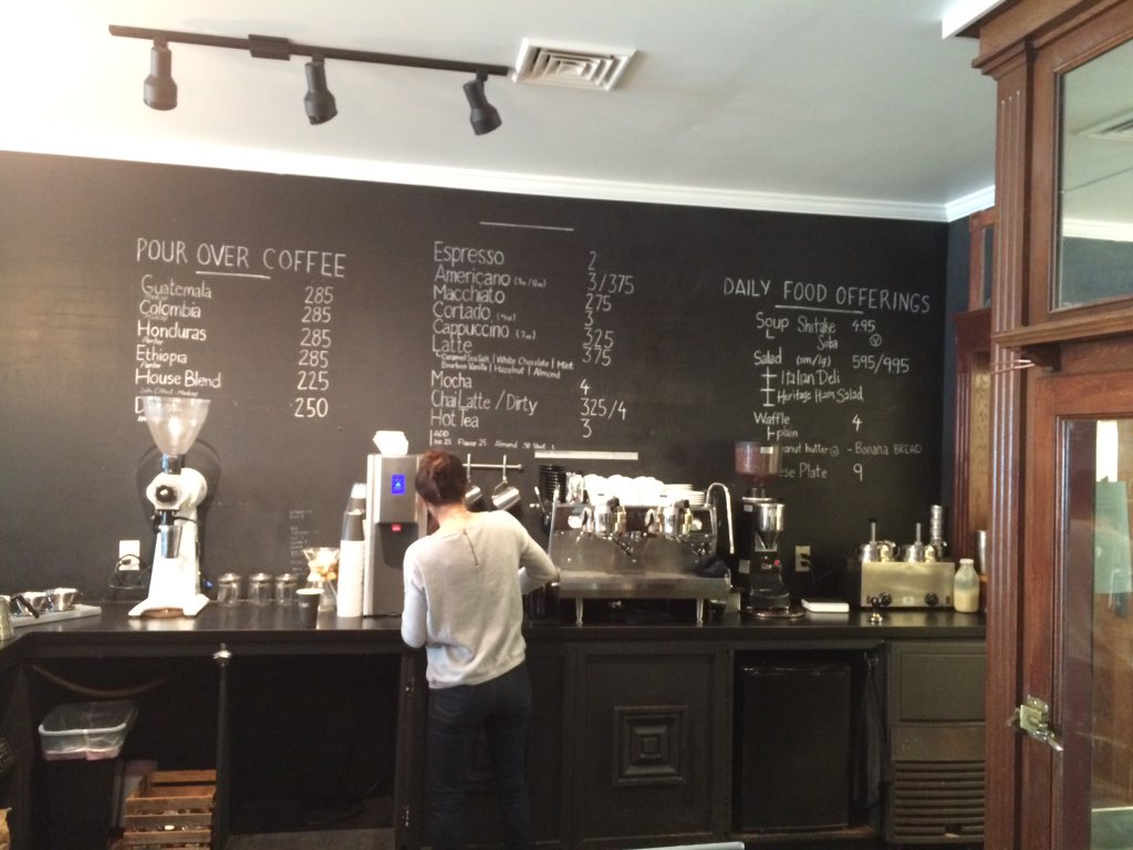 MichiganGonzo's tweet photo. Enjoying an Americano at #harless+hugh in #baycity #bestcoffee @MLive https://t.co/OqluphLzDu
