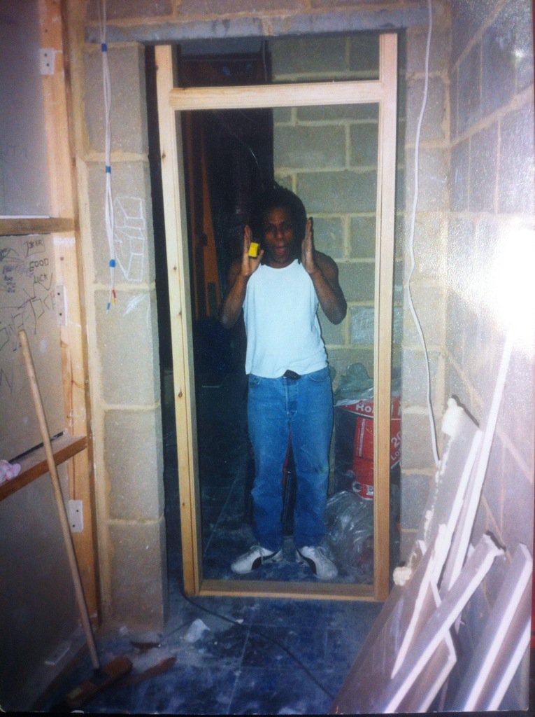 OddChildMusicUK's tweet photo. #FBF The OddFather himself building the OC studios with his bare hands 👊 We love you @DaDigglar ❤️ https://t.co/FhIRpoVlz7