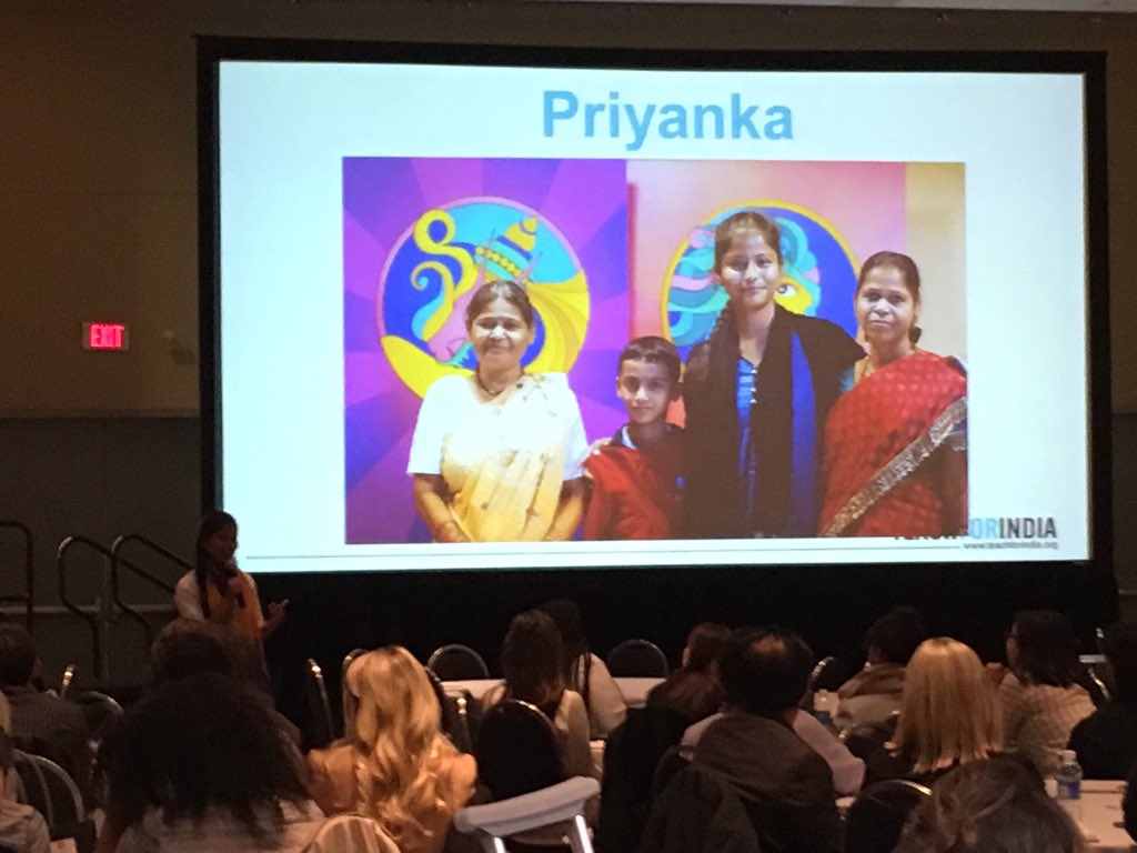 Priyanka Patil tells her story of student leadership at #TFA25 #1000StudentLeaders <a href="/TeachForAll/">Teach For All</a> <a href="/TeachForIndia/">Teach For India</a>