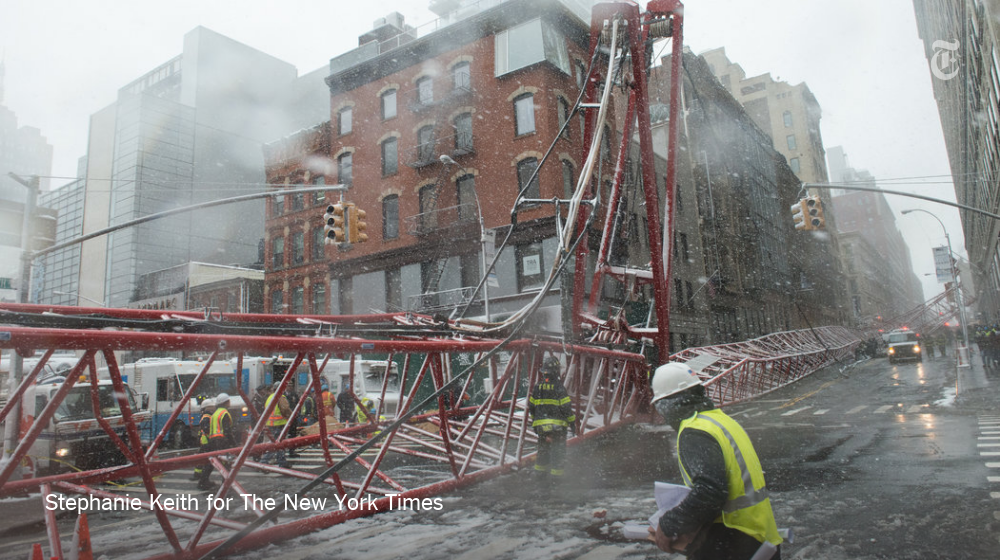 He was working at a nearby building when he saw the crane shaking in the wind nyti.ms/20emUQs