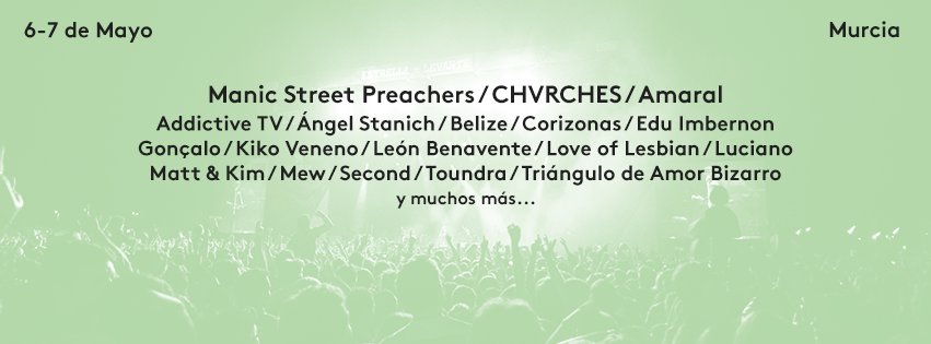QueMeInviten's tweet image. #Indie @SOS48Festival te invita como VIP al #Sos48 en #Murcia. Participa en url.inmusi.es/8r #AMOROSOS