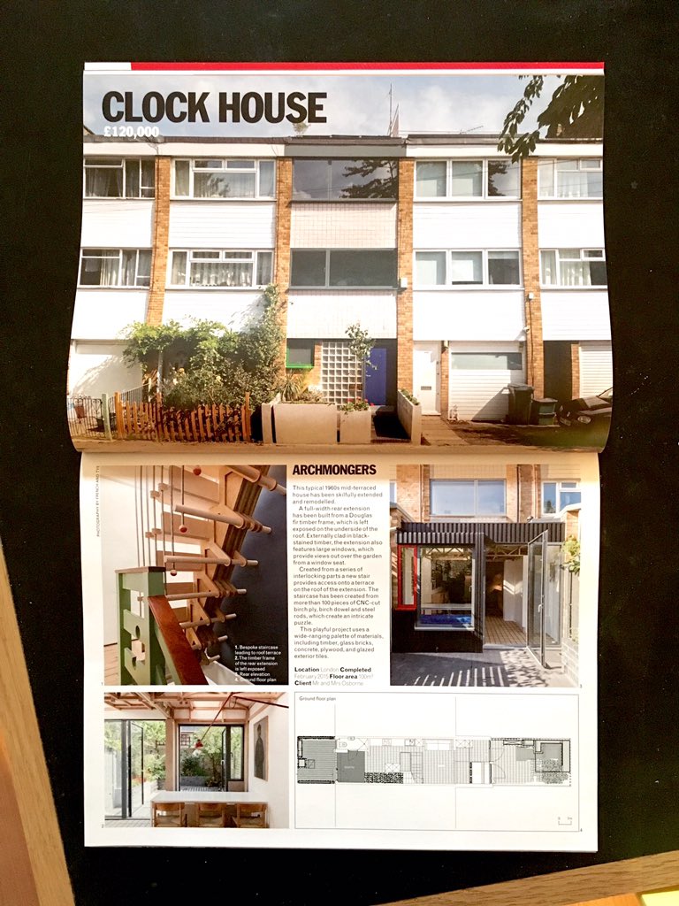 frenchandtye's tweet image. F+T in AJ for @Archmongers #smallprojects @ArchitectsJrnal #architecture