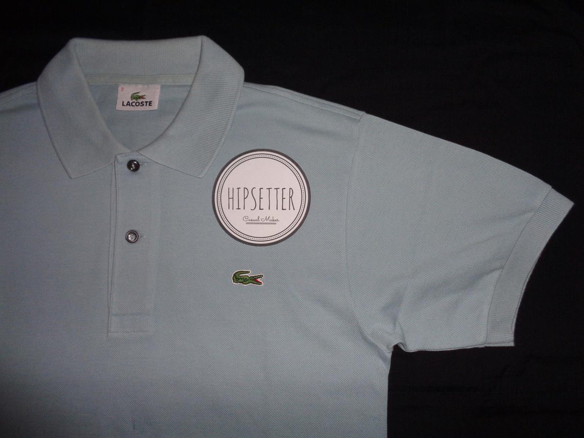 hipsetter2's tweet photo. Polo Shirt Lacoste size 2 setara S kondisi 98%, minat cek di bio ya, bantu UP ya om @FS_80cs @infocasuals makasih ✌ https://t.co/ZP47TMrVah