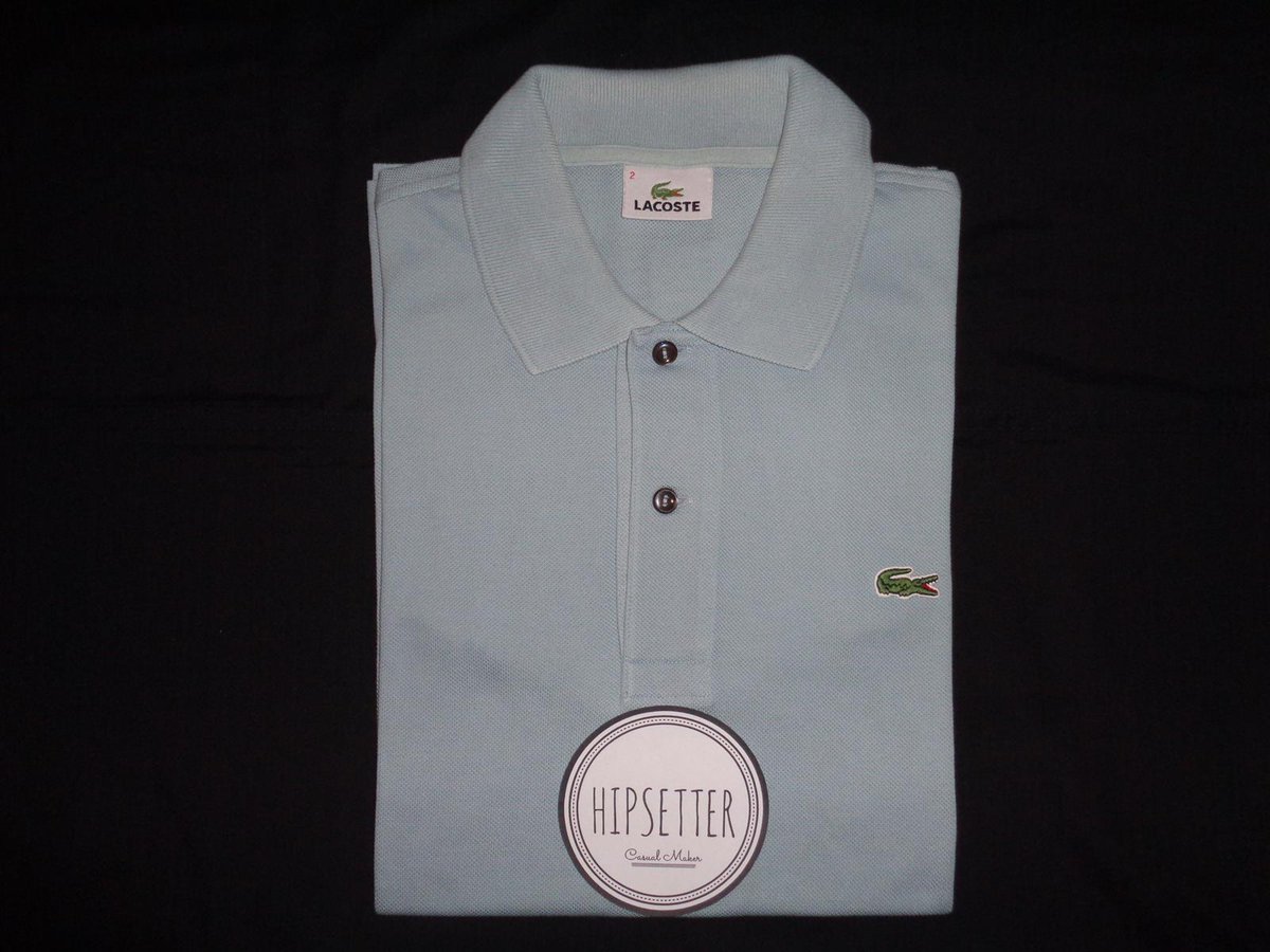 hipsetter2's tweet photo. Polo Shirt Lacoste size 2 setara S kondisi 98%, minat cek di bio ya, bantu UP ya om @FS_80cs @infocasuals makasih ✌ https://t.co/ZP47TMrVah